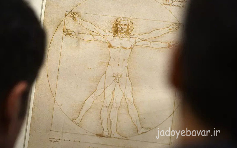 نقاشی مرد ویترویوسی از لئوناردو داوینچی