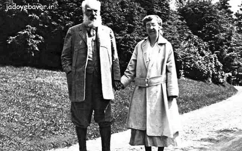 الکساندر گراهام بل و همسرش
