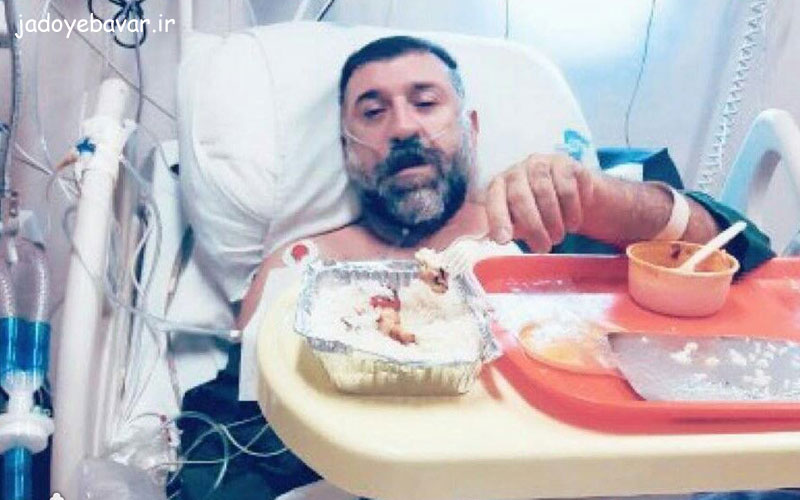 علی انصاریان در بیمارستان فرهیختگان تهران