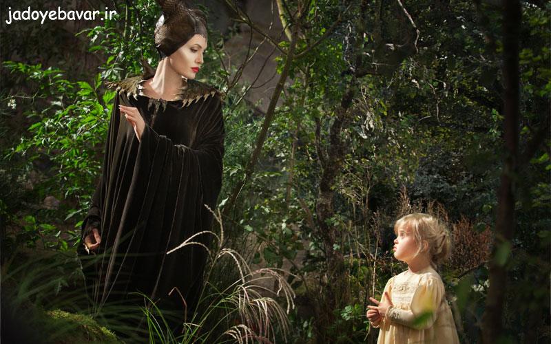 آنجلینا جولی در فیلم مالفیست (Maleficent) ساخت سال 2014 میلادی (1393 شمسی)